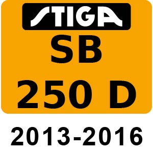 Stiga SB 250 D - 2013-2016 - 286121002 13