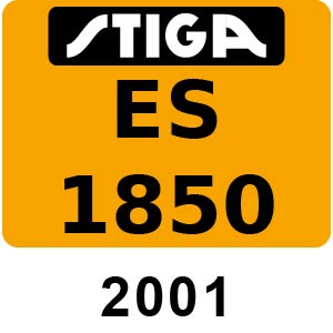 Stiga ES 1850 - 2001 - 15-3217-11
