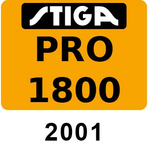 Stiga PRO 1800 - 2001 - 15-3218-12