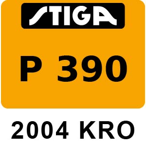 Stiga P 390 - 2004 - 222716000 KRO