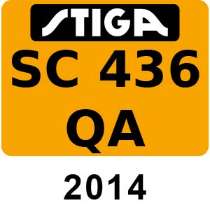 Stiga SC 436 QA - 2014 - 236Y26302 14B