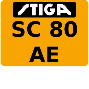SC 80 AE - Chainsaw Parts