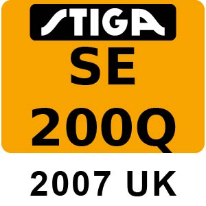 Stiga SE 200Q - 2007 - 292016104 UK