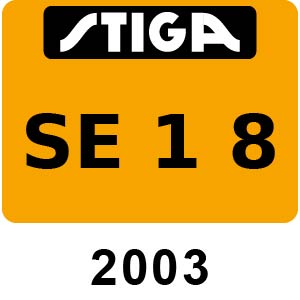 Stiga SE 1 8 - 2003 - 15-4112-01