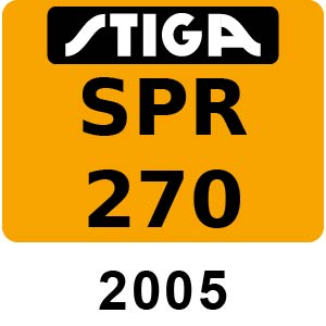 Stiga SPR 270 - 2005 - 223012002 05
