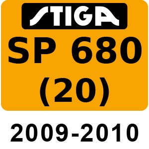 Stiga SP 680 (20) - 2009-2010 - 226820002 05Z