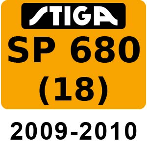 Stiga SP 680 (18) - 2009-2010 - 226818002 06Z