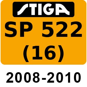 Stiga SP 522 (16) - 2008-2010 - 15-4116-23