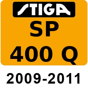 Stiga SP 400 Q - 2009-2011 - 222116102 09