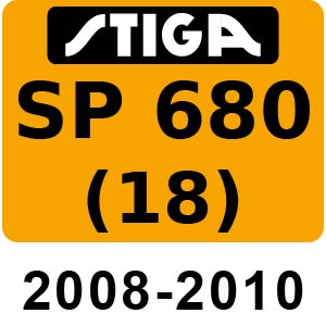 Stiga SP 680 (18) - 2008-2010 - 15-4162-32