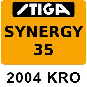 Stiga SYNERGY 35 - MAKRO - 2004 - 291914001 KRO