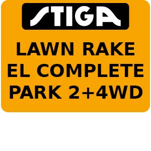 Lawn Rake EL Complete Park 2+4WD - Front Mower Parts