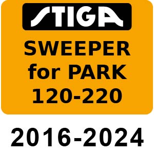 Stiga Sweeper for Park 120-220 - 2016-2024 - 2A1100040 S16