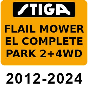 Stiga Flail Mower EL Complete Park 2+4WD - 2012-2024 - 13-3902-11