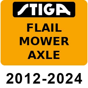 Stiga Flail Mower Axle - 2012-2024 - 13-1985-11