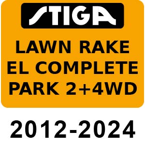 Stiga Lawn Rake EL Complete Park 2+4WD - 2012-2024 - 13-3901-11