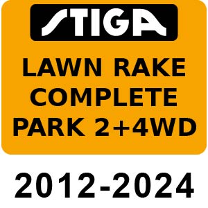 Stiga Lawn Rake Complete Park 2+4WD - 2012-2024 - 13-0975-11