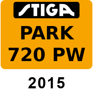 Stiga PARK 720 PW - 2015 - 2F6220620 S15
