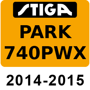 Stiga PARK 740 PWX - 2014-2015 - 13-6317-32