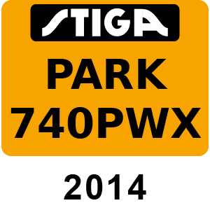 Stiga PARK 740 PWX - 2014 - 13-6317-12