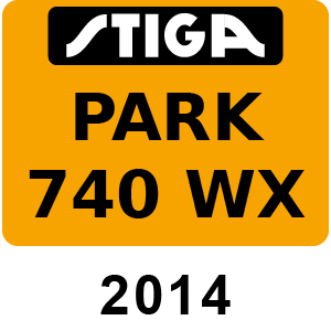 Stiga PARK 740 WX - 2014 - 13-6373-12