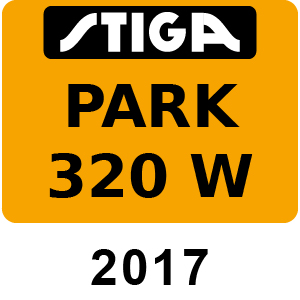 Stiga PARK 320 W - 2017 - 2F6120620 S17