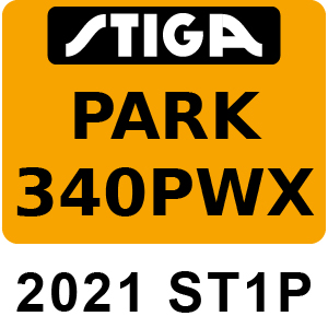 Stiga PARK 340 PWX - 2021 - 2F6130645 ST1P