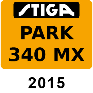 Stiga PARK 340 MX - 2015 - 2F6130520 S15
