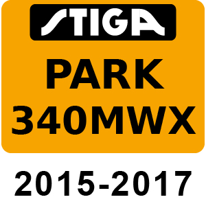 Stiga PARK 340 MWX - 2015-2017 - 2F6130620 S15