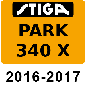 Stiga PARK 340 X - 2016-2017 - 2F6130511 S16