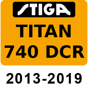 Stiga TITAN 740 DCR - 2013-2019 - 13-7462-11