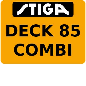 DECK 85 COMBI - Front Mower Parts