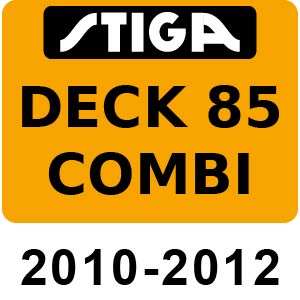 Stiga DECK 85 COMBI - 2010-2012 - 13-2960-14