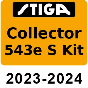 Stiga COLLECTOR 543e S Kit - 2023-2024 - 2L0432008 UKS