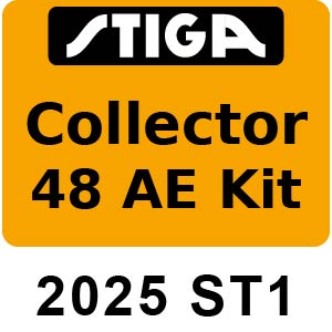 Stiga COLLECTOR 48 AE Kit - 2025 - 2L0481008 ST1