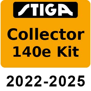 Stiga COLLECTOR 140e Kit - 2022-2025 - 291382168 UKS