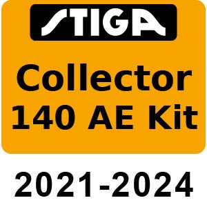 Stiga COLLECTOR 140 AE Kit - 2021-2024 - 291382068 UKS