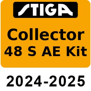 Stiga COLLECTOR 48 S AE Kit - 2024-2025 - 2L0482008 UKS