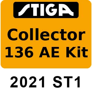 Stiga COLLECTOR 136 AE Kit - 2021 - 291342068 ST1