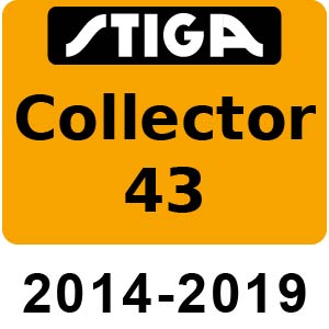 Stiga COLLECTOR 43 - 2014-2019 - 295431048 S14