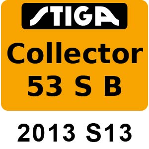 Stiga COLLECTOR 53 S B - 2013 - 299275324 S13