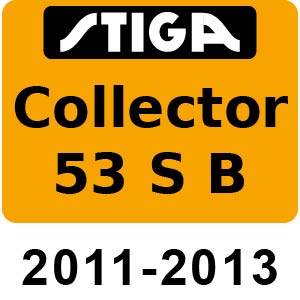 Stiga COLLECTOR 53 S B - 2011-2013 - 299295321 S11