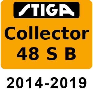 Stiga COLLECTOR 48 S B - 2014-2019 - 295486128 S14