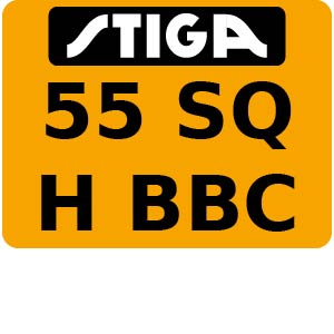 EXCEL 55 SQ H BBC - Rotary Mower Parts