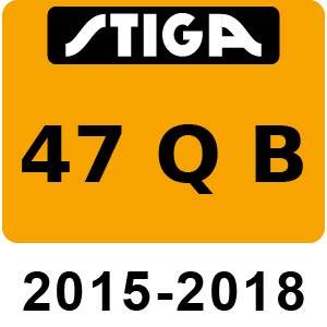 Stiga MULTICLIP 47 Q B - 2015-2018 - 298471828 S15