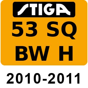 Stiga COMBI 53 SQ BW H - 2010-2011 - 299536834 S10