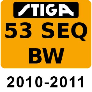 Stiga COMBI 53 SEQ BW - 2010-2011 - 299536544 S10