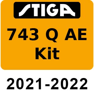 Stiga COMBI 743 Q AE Kit - 2021-2022 - 2L0431878 ST1