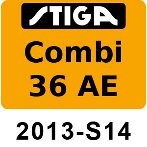 Stiga COMBI 36 AE - 2013 - 294345064 S14