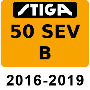 Stiga MULTICLIP PLUS 50 SEV B - 2016-2019 - 291503528 S16